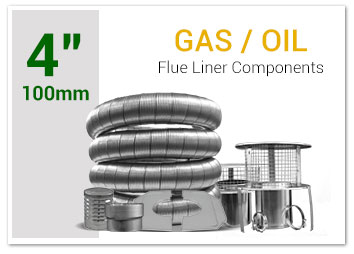 4 inch Gas Flue Liner