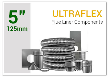 5 inch ultraflex flue liner components