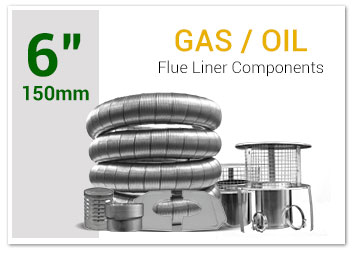 6 inch Gas Flue Liner