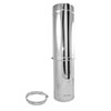 twin wall stainless steel adjustable length